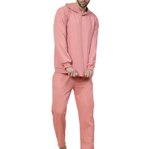 ชุดวอร์มลำลองผู้ชายขายส่งยอดนิยม ชุดออกกำลังกายพิมพ์ลายสองชิ้น ลดราคา - Product Image 1