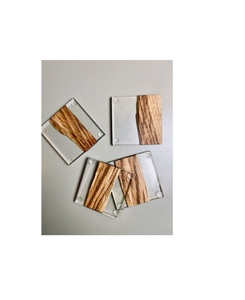 Sous-verre en résine résistant à la chaleur, durable, avec une finition de surface lisse, parfait pour protéger les tables en bois, en verre et en marbre - Product Image 4