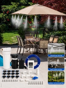 Hot Sale Outdoor Low Pressure 6M Micro <b>Spray</b> <b>Set</b> Garden Atomization System with Fog Pattern Drip Irrigation System DIY - Product Image 6