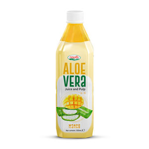 Fabricant de Boissons à la Mangue et à l'Aloe Vera Sous Marque Blanche, Boissons Gazeuses en Bouteille 500ml, Prix Usine, Agent de Vente en Gros, Commande en Gros - Product Image 3