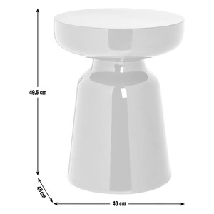 Iron Modern Floral <b>Round</b> Side <b>Table</b> Green & <b>White</b> Eco-Friendly Home Furniture for Living Room <b>Dining</b> Entry Villa Apartment - Product Image 5