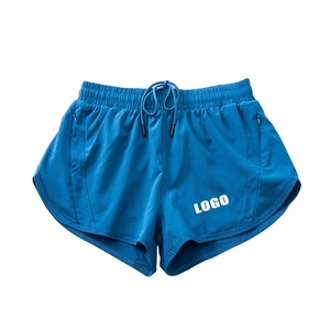 กางเกงขาสั้นเล่นยิมเอวสูงสำหรับสตรี2025เอวสูงกางเกงกีฬายกก้นสำหรับวิ่งในฤดูร้อน - Product Image 1