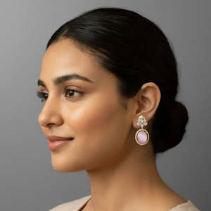 Fashion Drop Earrings-AD Bali - Product Image 1
