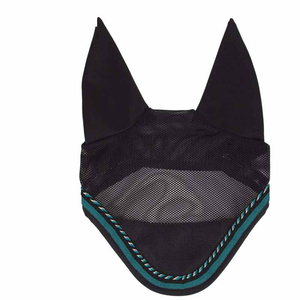 Premium Breathable Cotton Horse Ear <b>Net</b> Wholesale Good Quality Horse Ear Bonnet <b>Fly</b> Veil Custom Riding Gear OEM Supply - Product Image 6