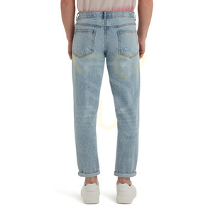 Jeans pour hommes respirants à faible MOQ, style unique, en gros, en promotion - Product Image 3