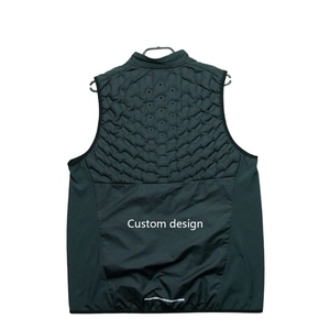 Custom High Quality Fashion Casual Thermal Running <b>Gilet</b> Mens Custom Patchwork Utility <b>Thin</b> Down Sleeveless Jacket Vest for Men - Product Image 4