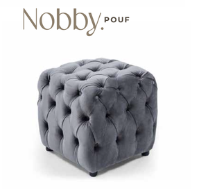 Modern Tufted Velvet Ottoman <b>Stool</b> Upholstered Pouf Cube Seat for Living Room <b>Bedroom</b> - Product Image 1