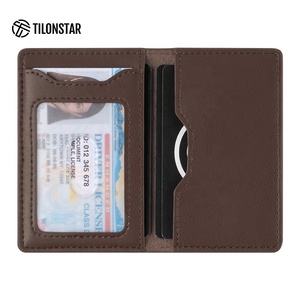 TILONSTAR TVW103 Vintage Lightweight Compact Leather ID Bank Credit Slim Wallet Premium Sublimation <b>Card</b> Holder - Product Image 4