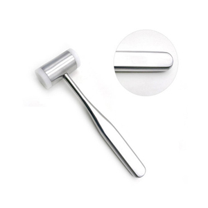 Maillet dentaire en acier inoxydable de type Mead Bone, marteau chirurgical orthopédique manuel, réutilisable, hygiénique, remplaçable - Product Image 4