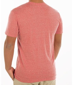T-shirts pour hommes en coton et fibre de bambou, prix de gros, manches courtes, col rond, séchage rapide, respirant, vêtements d'été, couleur unie, tricoté - Product Image 1