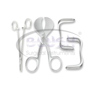 Stainless Steel Gynecological Surgical Instrument Set OEM ODM Serviced Customizable Reusable CE Certified By <b>Blush</b> Surgical - Product Image 4