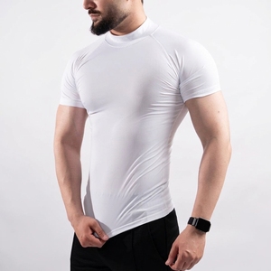 Camiseta de Compresión de Manga Larga Blanca para Hombre, Secado Rápido, 120g, Anti-UV, Poliéster, Deportiva - Product Image 4