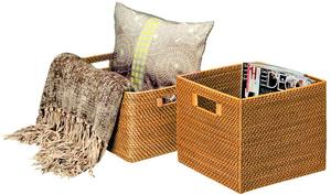 Cesta de Picnic Elegante de Bambú y Ratán, Organizador de Almacenamiento de Fibra Natural Hecho a Mano, con Logotipo Personalizado, Ecológico y Rústico - Product Image 3