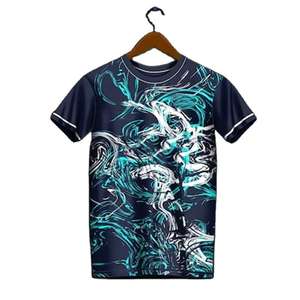 เสื้อยืดคุณภาพสูง 180 กรัม ผ้าฝ้ายแท้ 100% คอกลม แขนสั้น ทรงโมเดิร์น สำหรับผู้ชาย - Product Image 6