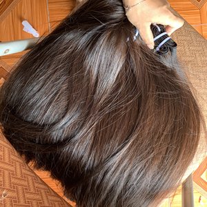 Perruque Lace Front en Cheveux Humains Vierges Remy à Cuticules Alignées pour Femmes Noires, Personnalisable, Colorée, Densité 180% - Product Image 3