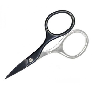 Ciseaux à ongles et à cuticules les plus vendus, en acier inoxydable, lames droites, pointe arrondie, pour droitiers, pour la manucure et la coupe des ongles - Product Image 1