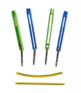 Juego de Instrumentos para Implantes Ortopédicos de Tornillo Pedicular Poliaxial de Acero Inoxidable para Columna Cervical, Certificado CE - Product Image 4