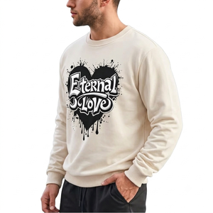 Sweat-shirt pour homme imprimé numérique personnalisé, coupe classique, polyester, streetwear décontracté, pull à manches longues, sweat-shirt tendance - Product Image 2