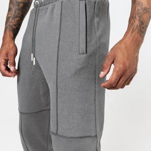 Venta al por mayor personalizado francés Terry hombres invierno más tamaño 2PC chándal conjuntos con envío aéreo - Product Image 2