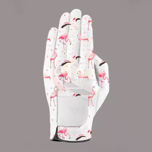 Gants de golf en cuir Cabretta respirant, de qualité supérieure, personnalisés avec votre logo, couleur unie, pour le sport, en vente. - Product Image 2