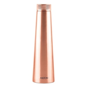 Hammered <b>Copper</b> Water <b>Bottle</b> Leak Proof Pure <b>Copper</b> <b>Drinking</b> <b>Bottle</b> for Yoga Gym Office Travel OEM Manufacturer - Product Image 3