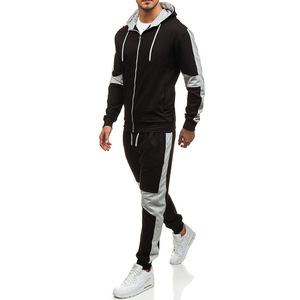 Conjunto Deportivo de Dos Piezas para Hombre, Chaqueta y Pantalones Deportivos de Invierno, Secado Rápido, Resistente al Viento, Transpirable, para Gimnasio, Fitness, Running, Entrenamiento, con Logotipo Personalizado - Product Image 3