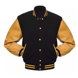 Chaqueta Casual Extra Grande para Hombre, Diseño Nuevo, Ecológica, con Logotipo Personalizado, Chaqueta Varsity de Béisbol para Invierno - Product Image 2