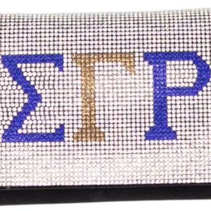 กระเป๋าคาดเอว Sigma Gamma Rho ประดับคริสตัล กระเป๋าคาดเอวแฟชั่น กระเป๋าสะพายข้าง  ของตกแต่งงานปาร์ตี้ ของที่ระลึกสำหรับชมรมนักศึกษา - Product Image 3