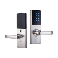 Cerradura Digital Inteligente Biométrica YGS para Apartamentos y Hoteles con Manijas, Mortise 6068, Baterías Alcalinas, Función de Desbloqueo Personalizada