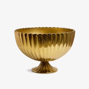 Premium handmade brass serving bowl decorative kitchenware elegant dining centerpiece durable metal <b>utensil</b> for home use - Product Image 2