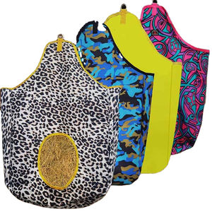 Bolsa de Heno de Nailon Sublimado de Alta Calidad para Caballos, Ganado, Cabras y Ovejas, de Alimentación Lenta, Fácil de Rellenar y Colgar, con Diseño de Rejilla Frontal, Bolsa de Heno Impresa - Product Image 6