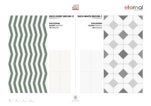 Azulejo de Porcelana Moderno de Formato Grande 600x1200, Superficie de Alto Brillo, Aspecto de Mármol Decorativo, Calidad Premium - Product Image 2