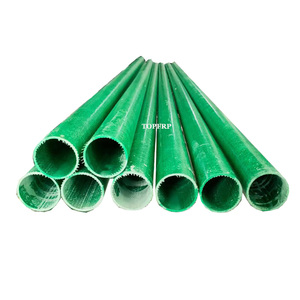 High Strength FRP Pultruded Round Tubes GFRP Composite <b>Plastic</b> Support <b>Rod</b> for Tree - Product Image 1