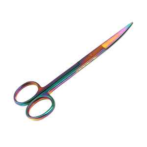 กรรไกรตัดกระจกตา Caronia Surgical CS-RAF-105 แบบตรง ใช้ซ้ำได้ ผลิตจากสแตนเลสสตีล ชุดเครื่องมือผ่าตัด ปลายแหลม ด้ามจับ CE - Product Image 1