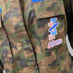 Chaqueta de Camuflaje Jack and Jill para Mujer, Abrigo Utilitario con Botones, Logotipo Personalizado OEM al por Mayor - Product Image 2