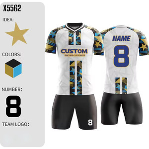 Camiseta de Fútbol de Manga Corta, Camiseta de Fútbol Sublimada - Product Image 2