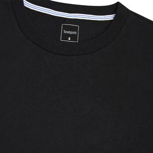 Polo Slim Smart de golf noir pour hommes Nouveau design T-Shirt avec grande taille et tissu respirant Beau tissu noir - Product Image 2