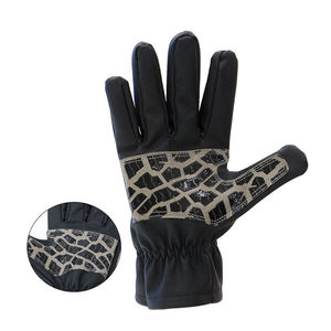 Leather Wrist Length <b>Gloves</b> Thermal Unlined Sporty Style For Outdoor Winter Use - Product Image 4