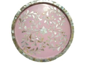 Plateaux de service, chaussure en forme de mère de la perle, artisanat indien, vente en gros, 1 pièce - Product Image 6