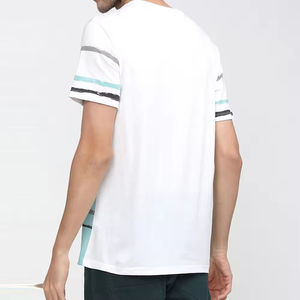 Camiseta Unisex Personalizada y Elegante, Cuello Redondo, Algodón Grueso, Talla Grande, Deportiva - Product Image 4