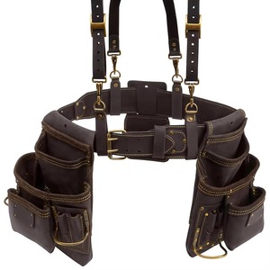 Low MOQ Design Your Own <b>Leather</b> <b>Tool</b> Bags Different Style <b>Work</b> Wear <b>Leather</b> <b>Tool</b> Bags For Online Sale - Product Image 2