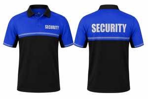 Polo de sécurité unisexe en tissu personnalisé Super Feel – Tenue de travail confortable avec détection des aiguilles et uniforme sans couture thermocollé - Product Image 4