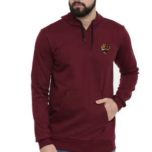 Sweat-shirts de sport pour homme, hiver, couleur unie, tissu à séchage rapide, écologique, respirant, léger, parfaits pour l'entraînement - Product Image 1