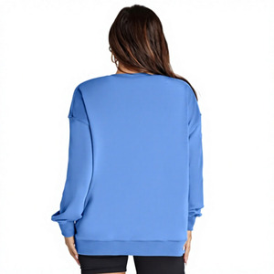 Sudadera de Invierno Unisex de Alta Calidad, Cuello Redondo, Corte Regular, Forro Polar de Poliéster/Algodón, Ecológica, Transpirable, de Secado Rápido - Product Image 2