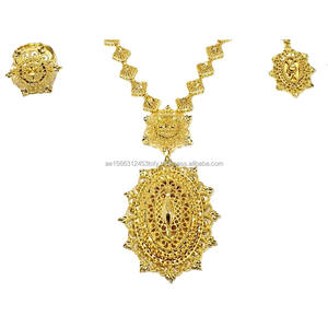 Collection exclusive de Dubaï Bijoux pour femmes en plaqué or 24KT Accessoires remplis d'or 6GM au meilleur rapport qualité-prix avec un design époustouflant - Product Image 4