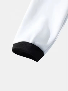 Sweat-shirts et sweats à capuche d'hiver pour hommes en tissu éponge 100 % coton anti-rétrécissement avec logo personnalisé sur le devant pour la course à pied - Product Image 4