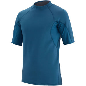 Solid Color Merino <b>Wool</b> Crew Neck Jersey T <b>Shirt</b> with Silk Screen Printing Premium Casual Wear - Product Image 4