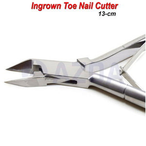 Coupe-ongles incarnés en acier inoxydable à lame droite, pince à ongles pour ongles épais, usage en pédicure et podologie - Product Image 5