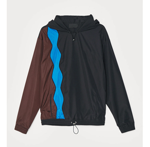 Wholesale Breathable Color Block Nylon Windbreaker <b>Jacket</b> Custom Logo Outdoor Windproof Coat for <b>Men</b> OEM Design - Product Image 4