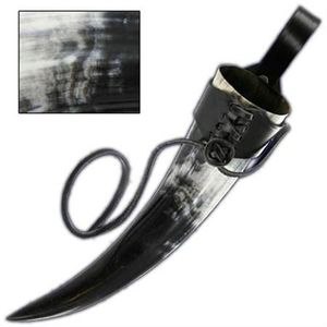 Corne à boire 100% en corne de buffle, cadeaux d'affaires, écologique, style médiéval viking, sculpture animale, excellent accessoire pour la bière, corne à boire - Product Image 3